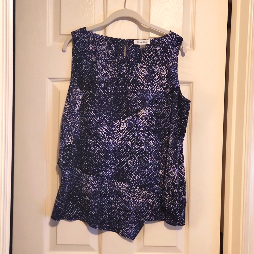 Calvin Klein Sleeveless Blouse